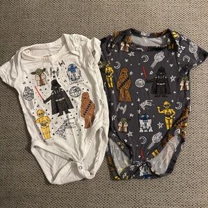 Little Sleepies Star Wars Onesies